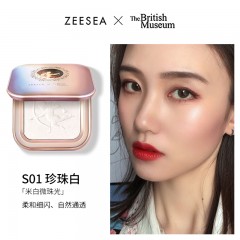 买1送1同款 ZEESEA滋色天使丘比特高光修容盘提亮珠光土豆泥神仙钻石闪粉立体6g