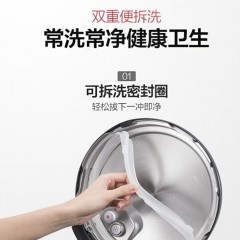 美的（Midea）电压力锅家用5升大容量黑晶双胆智能高压锅一键收汁预约定时电饭锅MY-YL50M1-702【ZMD安心系列】