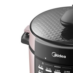 美的（Midea）电压力锅 家用5L大容量多功能高压锅不粘内胆简易操作智能预约压力锅电饭锅电饭煲MY-E501