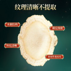 同仁堂西洋参100g*2瓶 花旗参含片精选细密横纹切片软枝片长白山皂苷