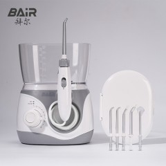 拜尔（BAIR）H6家庭装冲牙器家用洁牙机水牙线牙齿清洁器台式插电洗牙器600ML