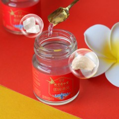 同仁堂冰糖燕窝-420g(70g/瓶×6瓶)固体物含量>=15%红色礼盒装调理滋补