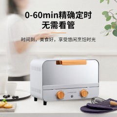 乐扣乐扣LocknLock电烤箱EJO531WHT 12L 精确定时钢化玻璃，高强度、耐高温（新疆，西藏，内蒙，青海，甘肃，宁夏，不发货，勿拍）