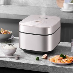 美的 (Midea)智能电饭煲饭锅4升匠铜聚能釜可拆洗内盖24小时预约定时美的电饭煲AFB4045(线下同款)
