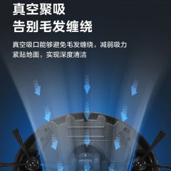 美的（Midea）扫吸一体 全自动扫地机器人 纤薄机身 环境感应 低噪设计 美的扫地机器人Q4