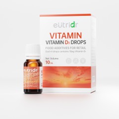 迪辅乐(dipro)怡萃多维生素D3食品营养强化剂10ml/瓶 新生儿婴幼儿缺钙宝宝补充液体钙vd3滴剂骨骼钙无敏钙缺乏补充剂