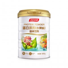 汤臣倍健儿童蛋白质粉（600g）水果味儿童青少年增强免疫力营养蛋白粉