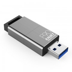 忆捷 移动闪存盘 F90-64G usb3.0 商务金属U盘 简约时尚优盘 企业礼品U盘