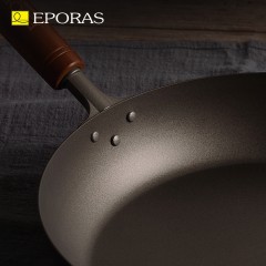 EPORAS 钛金煎锅煎盘煤气灶家用平底纯钛锅 TT-28F 28cm