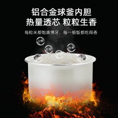 Abereve艾贝丽双胆智能低糖电饭煲ABL-DFB409 白色 4L