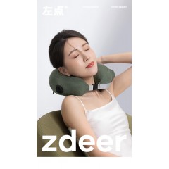 zdeer左点充气按摩枕颈部按摩器肩部按摩仪ZD-JZ0101-D