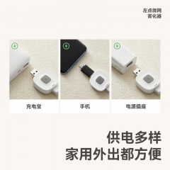 左点zdeer雾化器 雾化机儿童成人家用医用 便携微网雾化器 升级面罩雾化仪器VP-M12A