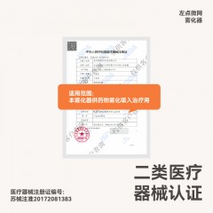 左点zdeer雾化器 雾化机儿童成人家用医用 便携微网雾化器 升级面罩雾化仪器VP-M12A