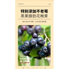 【福东海】桑椹五黑茶 150g(10克x15小袋) /盒