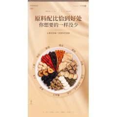 【福东海】人参八宝茶（雄气茶）120克（15克*8）/盒