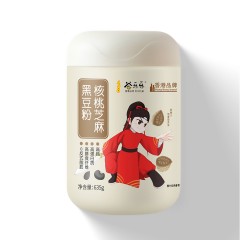 劲家庄核桃芝麻黑豆粉635克/罐