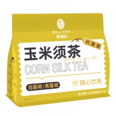 雷允上玉米须茶苦荞麦玉竹糙米桅子玉米胚芽玉米须茶120g（8克×15袋）*3袋