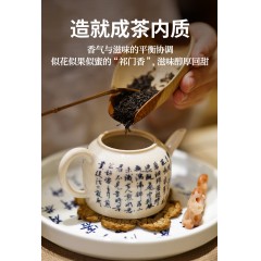 祥源茶茶叶祁门红茶特级 正宗祁红工夫红茶小袋装104g 云境