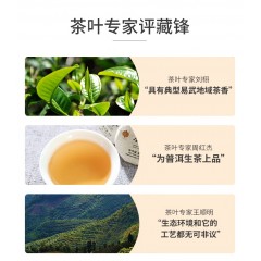 祥源茶茶叶普洱茶生茶 云南易武大树茶便携装迷你小沱茶盒装64g藏锋