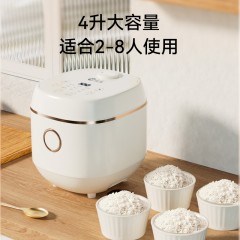 麦滋（MZeat）无涂层电饭煲316不锈钢内胆0涂层智能预约家用多功能电饭锅4L VHT70B-4L