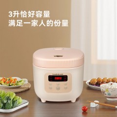 乐扣乐扣（LocknLock）3L电饭煲EJR2334WHT