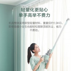 美的（Midea）吸尘器家用有线手持推杆地毯两用 大吸力吸尘器 大功率轻便清洁机 SN9